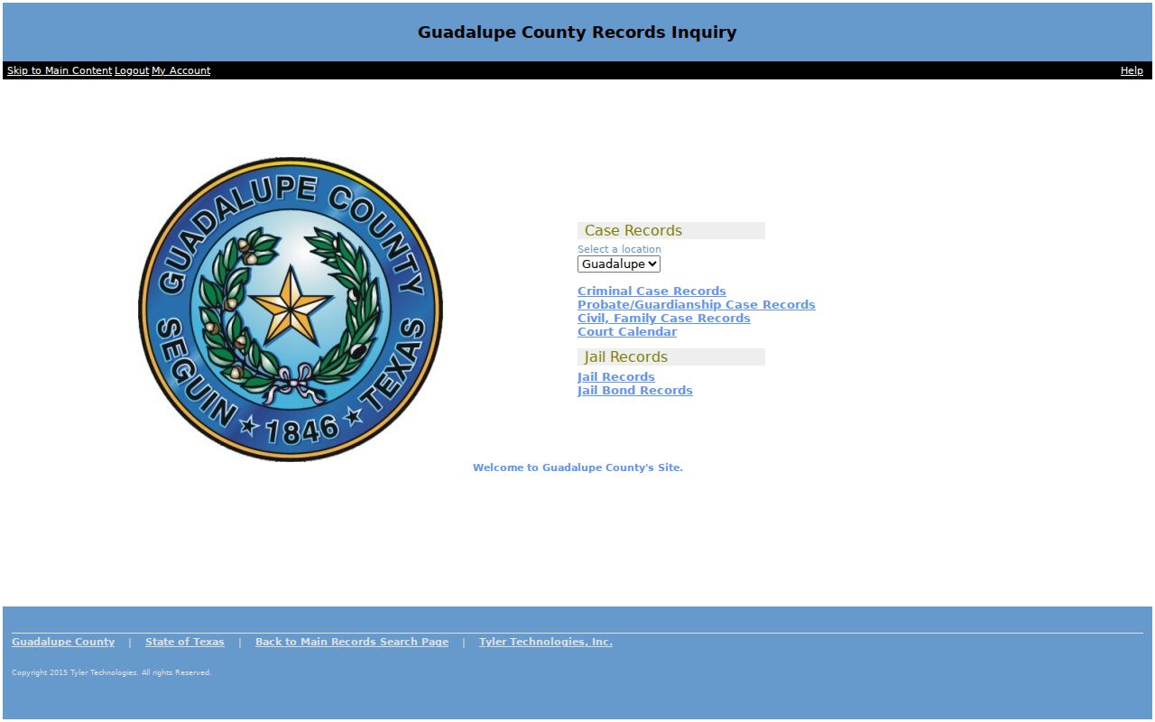 Guadalupe County residents directory local court search