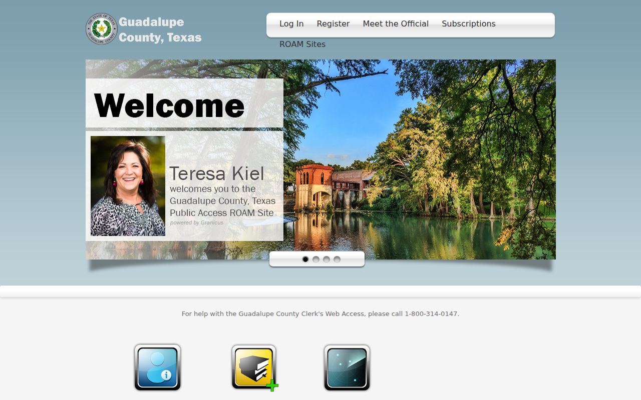 Guadalupe County residents directory deed index portal