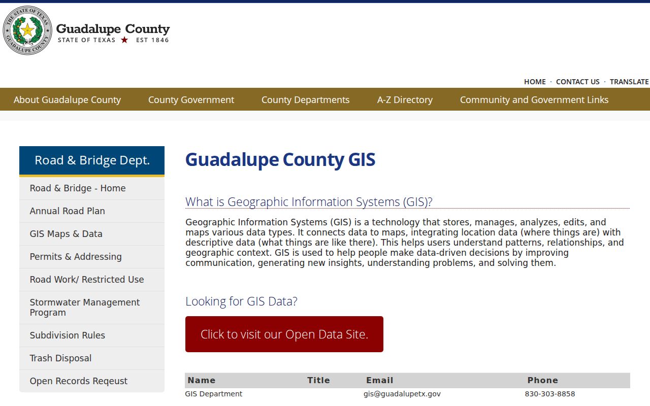 Guadalupe County neighbors GIS parcel viewer and map context
